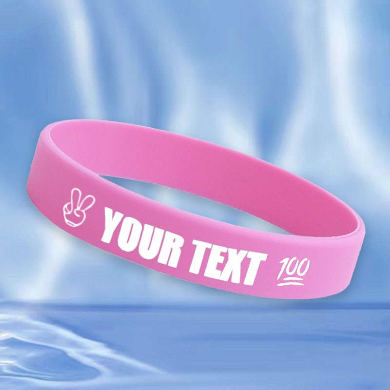 105pcs Custom Silicone Wristbands for Daily Wear and Events